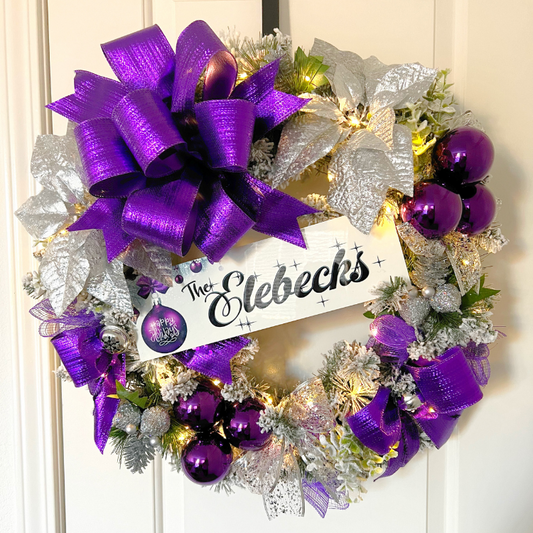 Custom Order Luxe Holiday Wreath